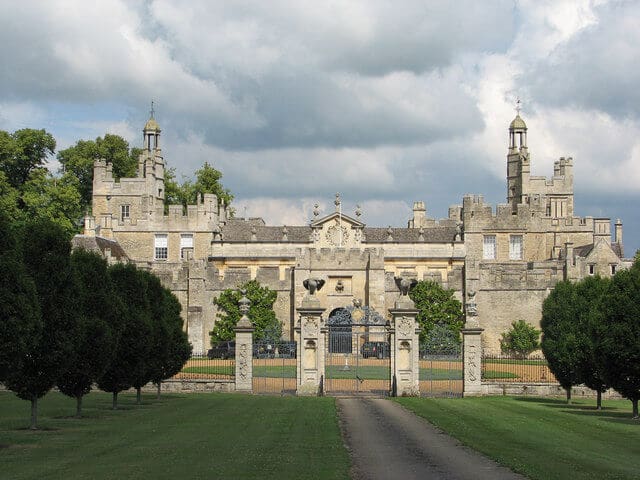 Image of Drayton House: south-east front, by John Sutton