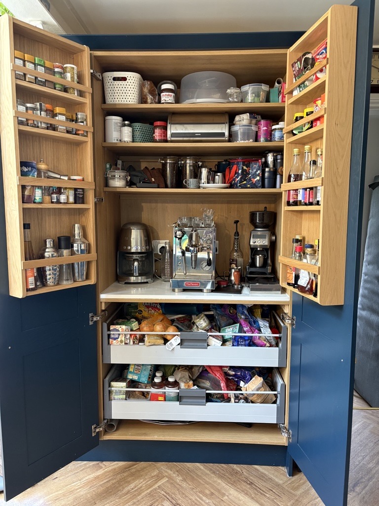 Josie's kitchen cupboard space