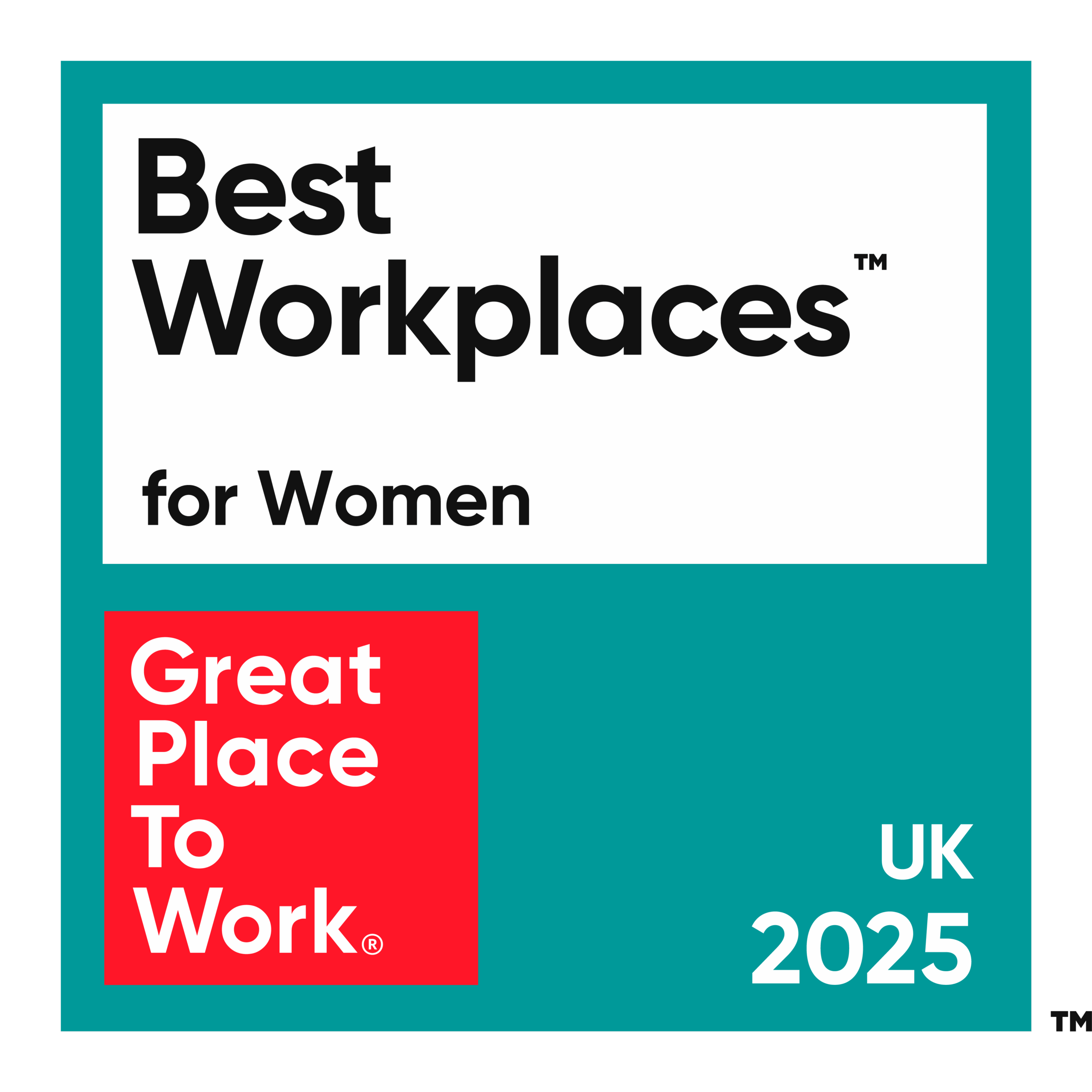 Great Place to Work UK 2025 Best Workplaces for Women