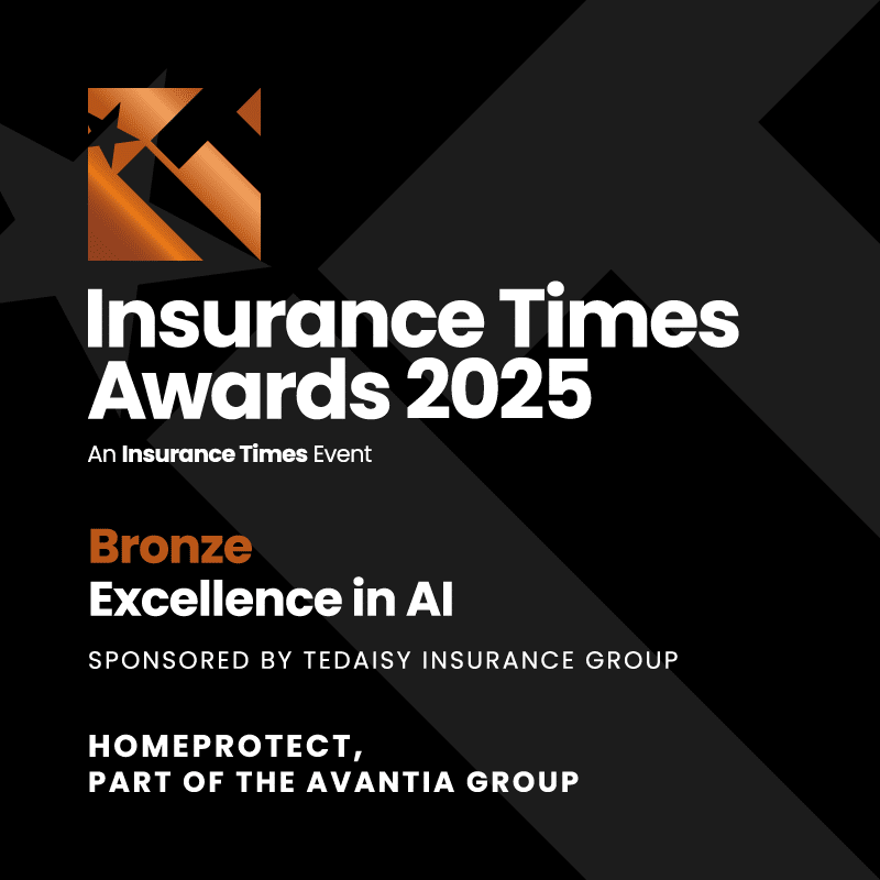 Insurance Times Awards 2025 Bronze Excellence in AI